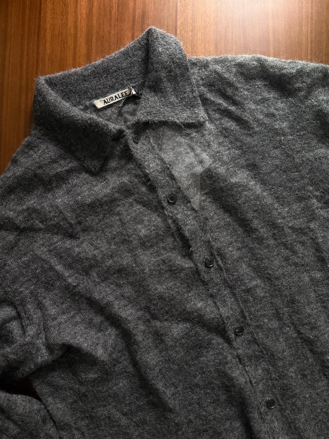 오라리 모헤어 가디건 상품이미지1