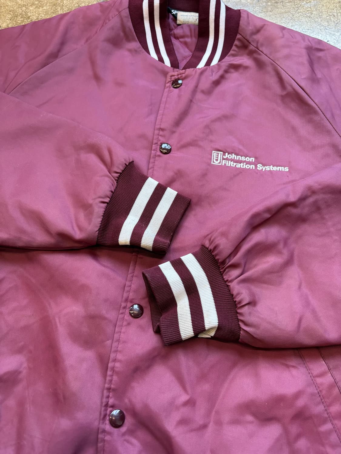 80s USA Bob 나일론 쉘 바시티 상품이미지5