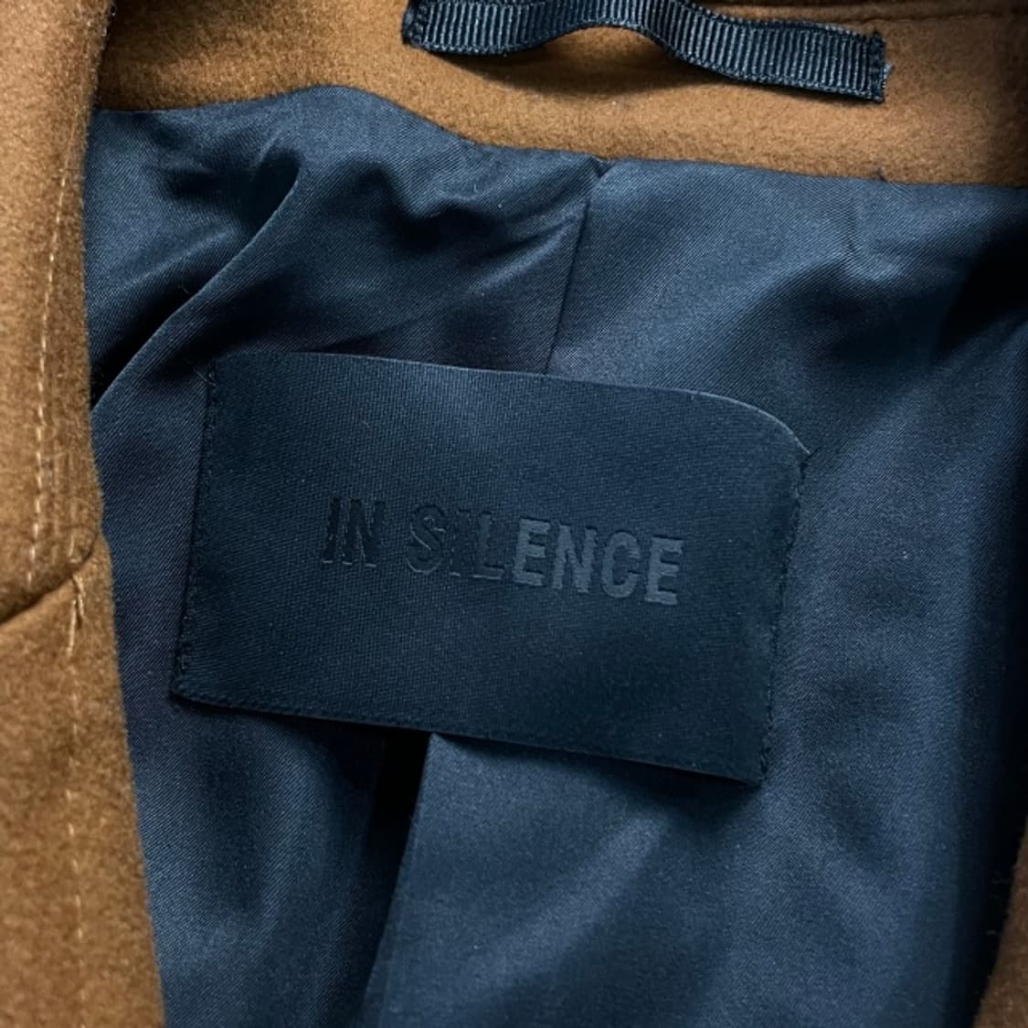 95 인사일런스 더블 브레스 캐시미어 롱코트 상품이미지3