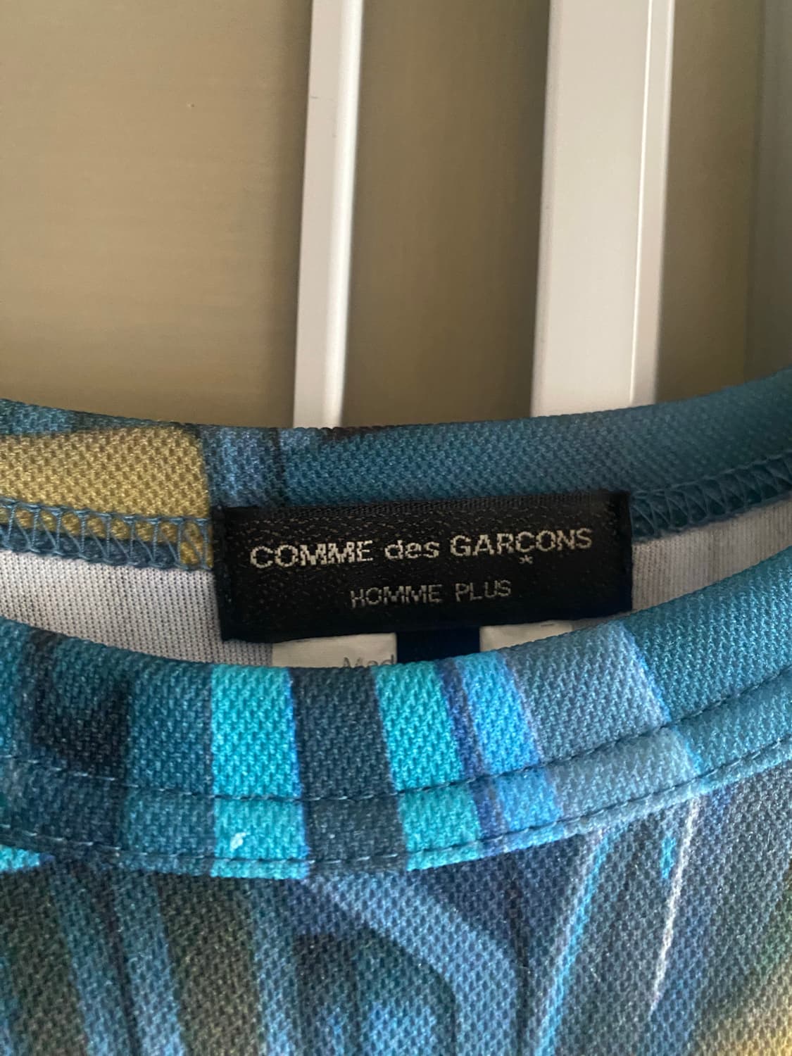 꼼데가르송 옴므플러스 20ss 락밴드 프린팅 티셔츠 상품이미지4