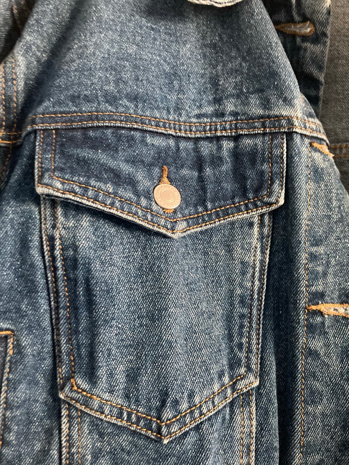 블러썸에이치컴퍼니 워싱 데님 자켓 상품이미지2