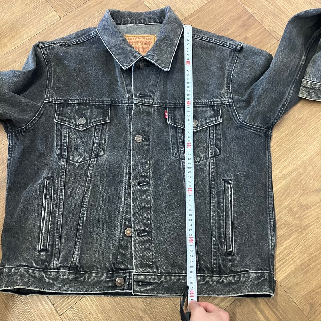 N8 리바이스 데님 청자켓 흑청 블랙 70506 빈티지 상품이미지7