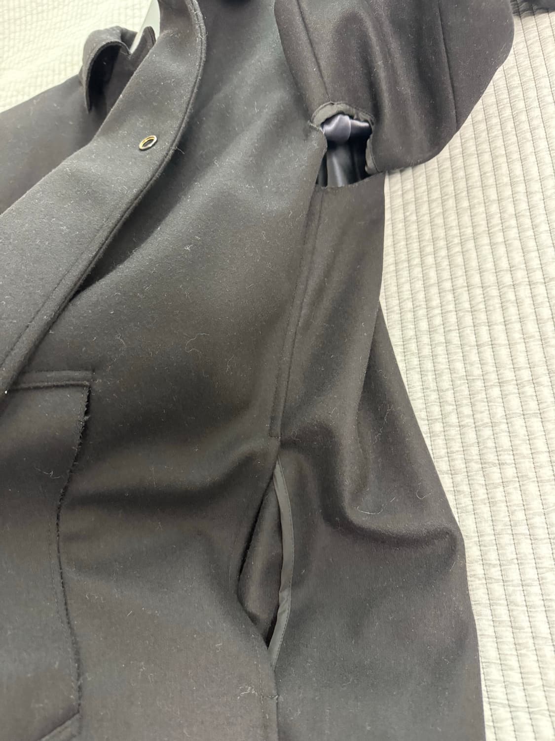 팔토(palto)/블랙 로덴 코트/50(105)  상품이미지4