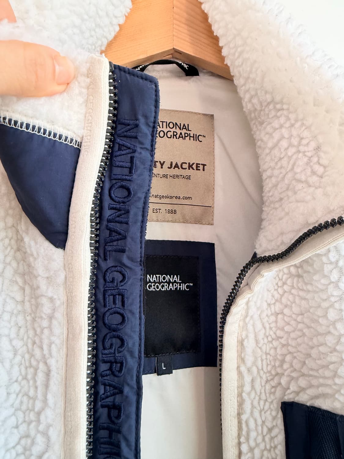 내셔널지오그래픽 롱 후리스 L  상품이미지4