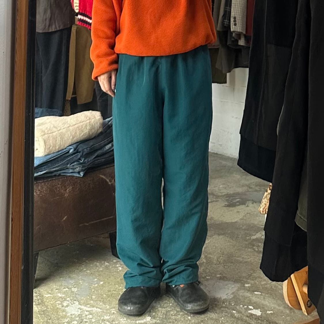 (착용컷) Reebok 올드스쿨 트랙 팬츠 (남성용) 상품이미지3