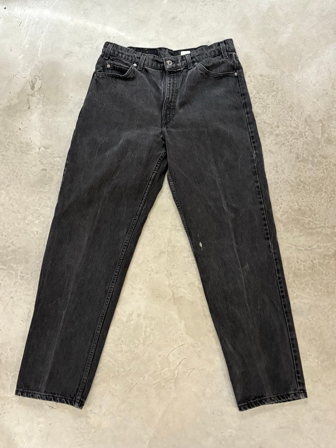 [34] 리바이스 550 오렌지탭 블랙 흑청 USA 상품이미지1