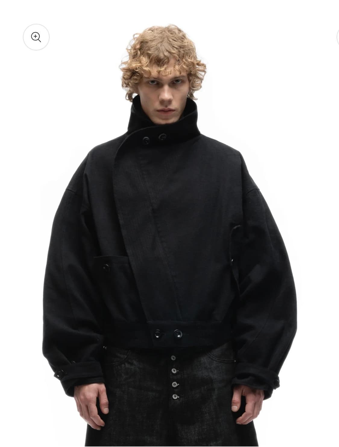 NO/FAITH STUDIOS MOLESKIN JACKET BLACK 상품이미지2