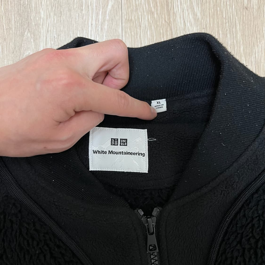 유니클로 화이트마운티니어링 쉐르파 후리스 XL 상품이미지4