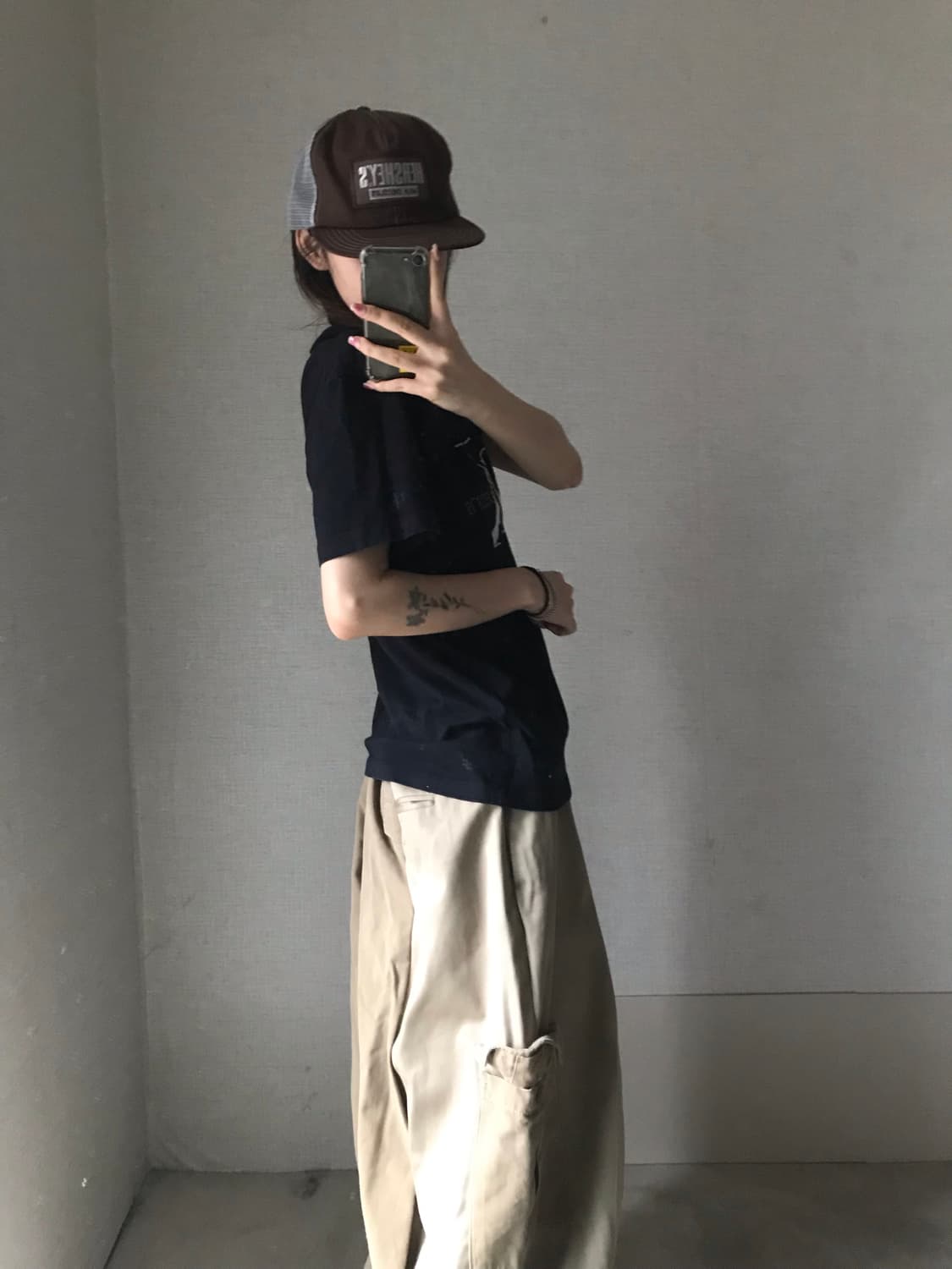 켈빈클라인 블랙 반팔티셔츠 상품이미지2