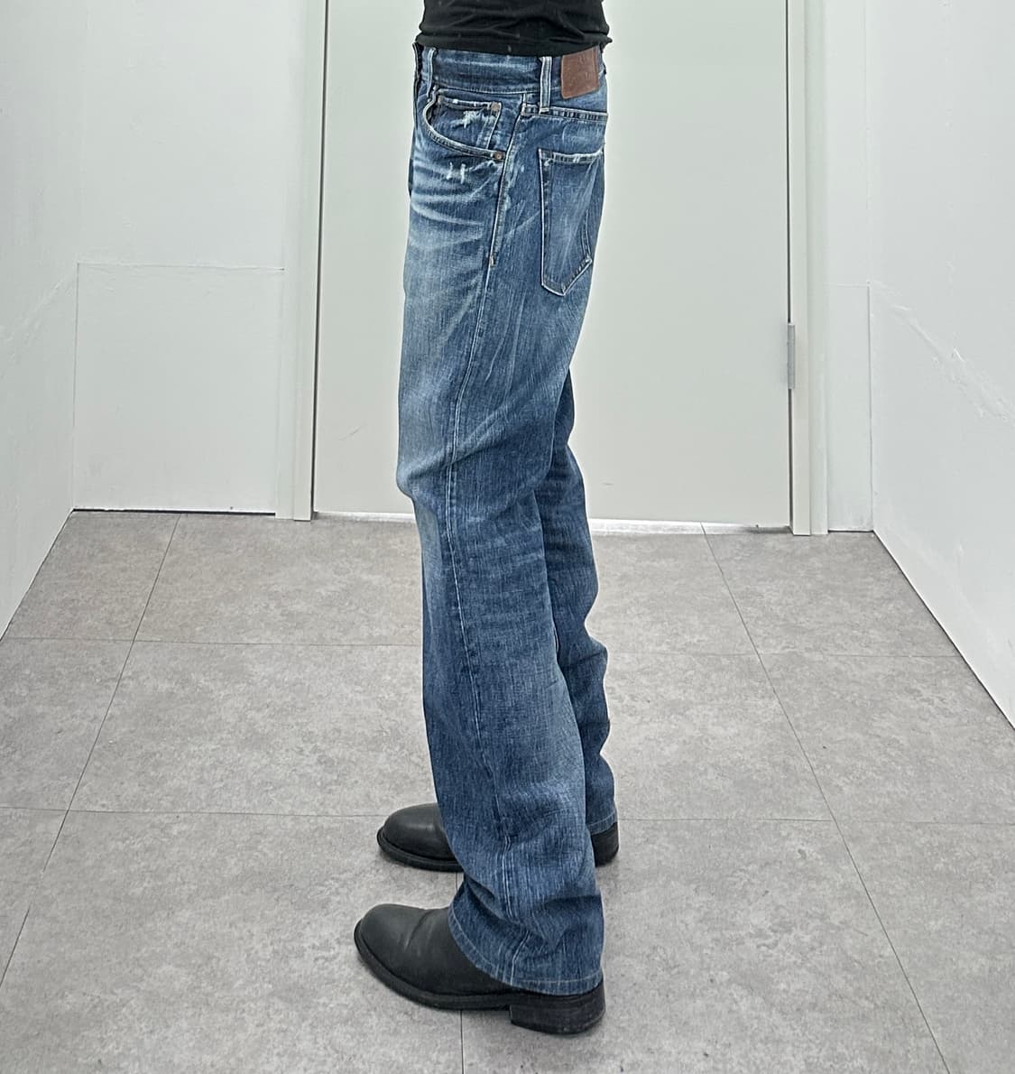 Back Number washing denim pants 상품이미지4