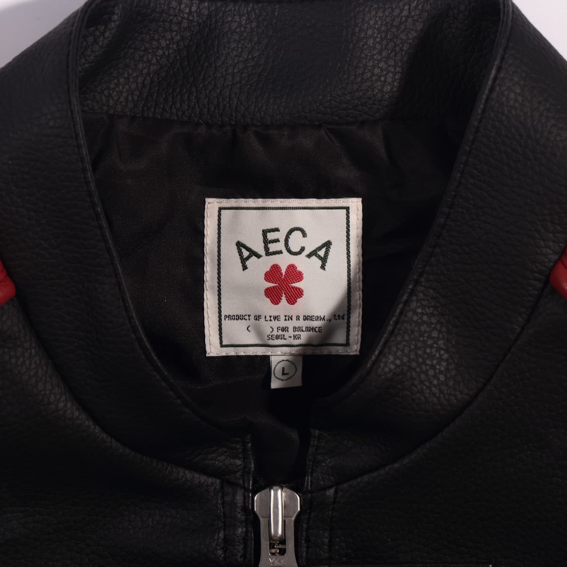 AECA 레더 레이싱 가죽자켓 B232 상품이미지3