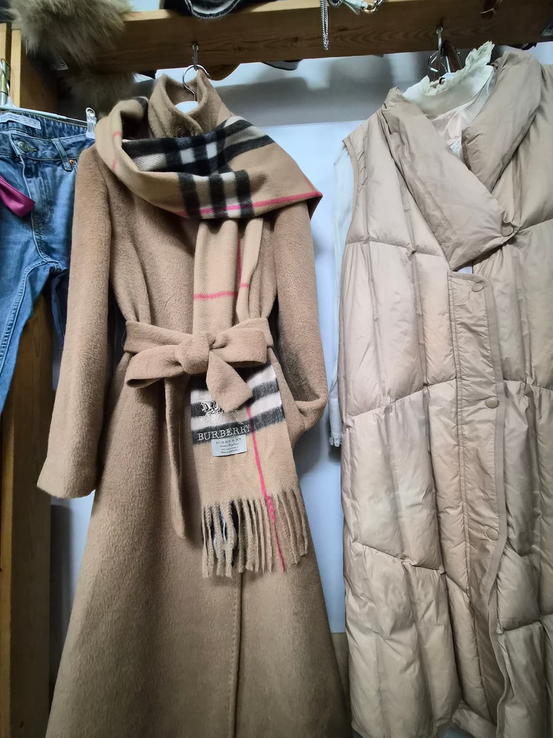 지고트 수리알파카 코트 상품이미지1