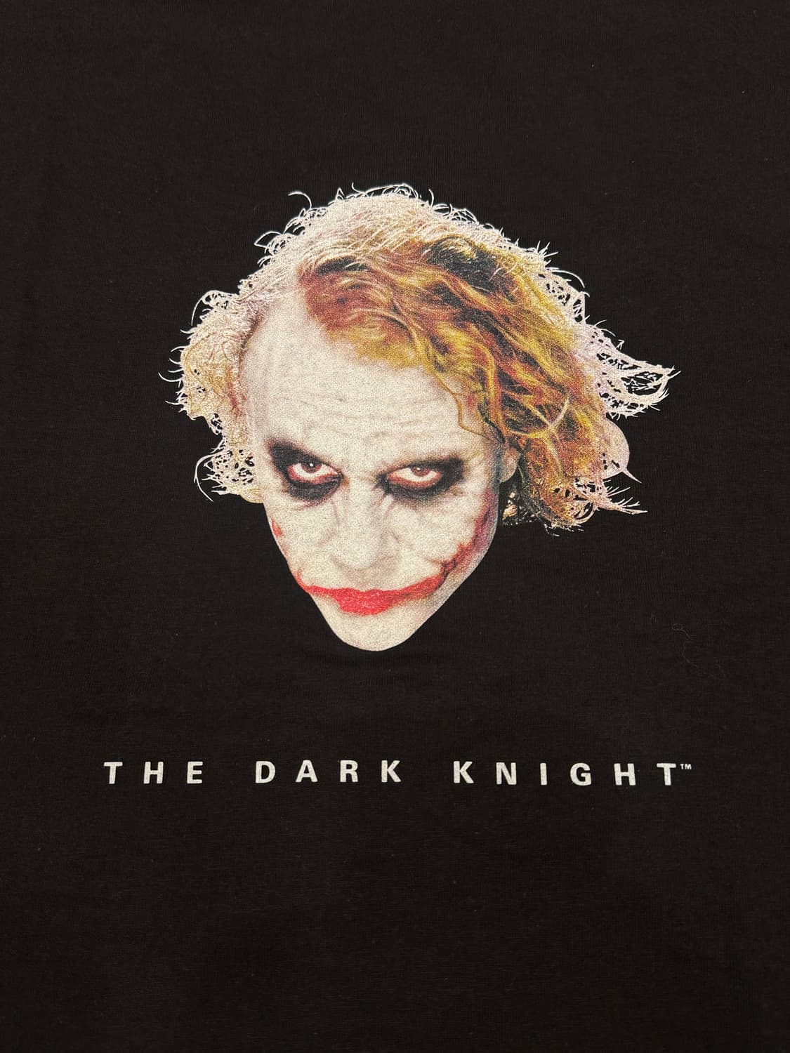[L] 와코마리아 x 다크나이트 조커 티셔츠 블랙 상품이미지3