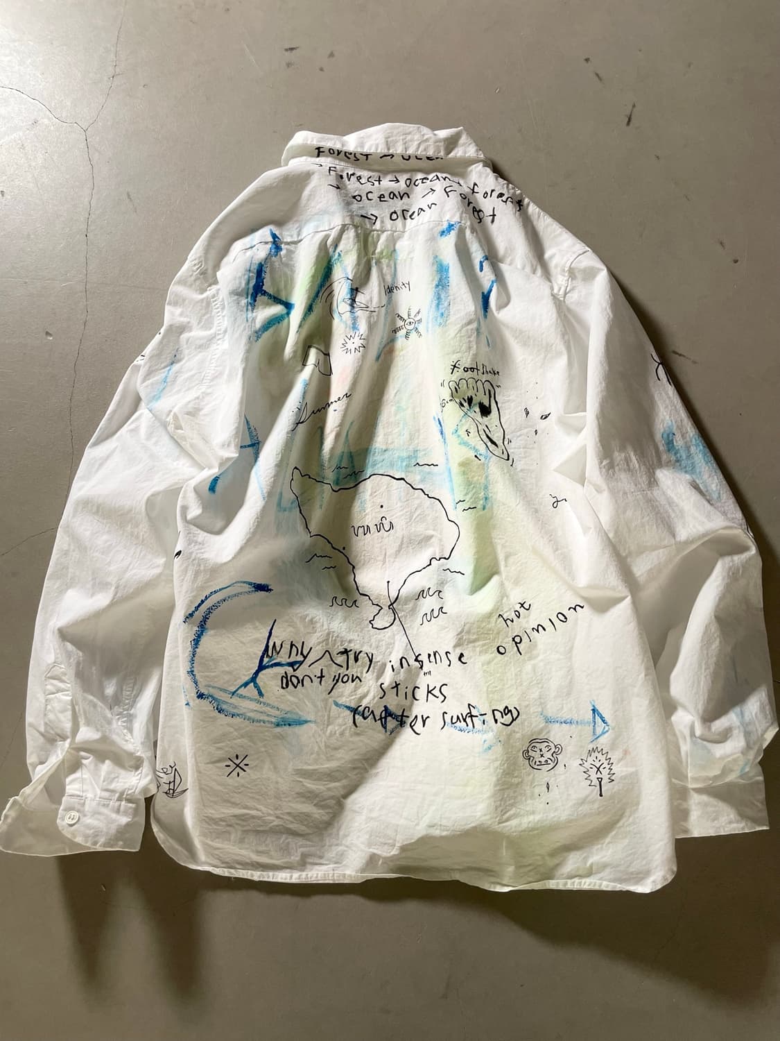 KZ Atelier Artwork Shirt Jacket 상품이미지5