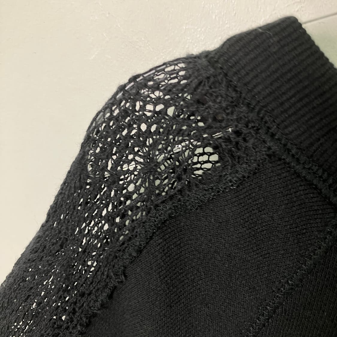 할리데이비슨 블랙 레이스 스웨트셔츠 S 상품이미지7