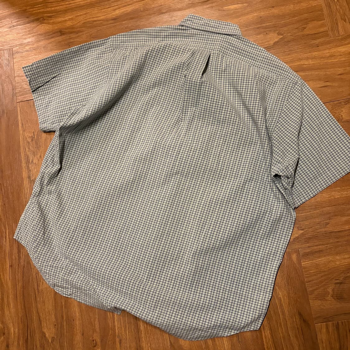 POLO RALPH LAUREN BLAKE BLUE CHECK SHIRT 상품이미지4