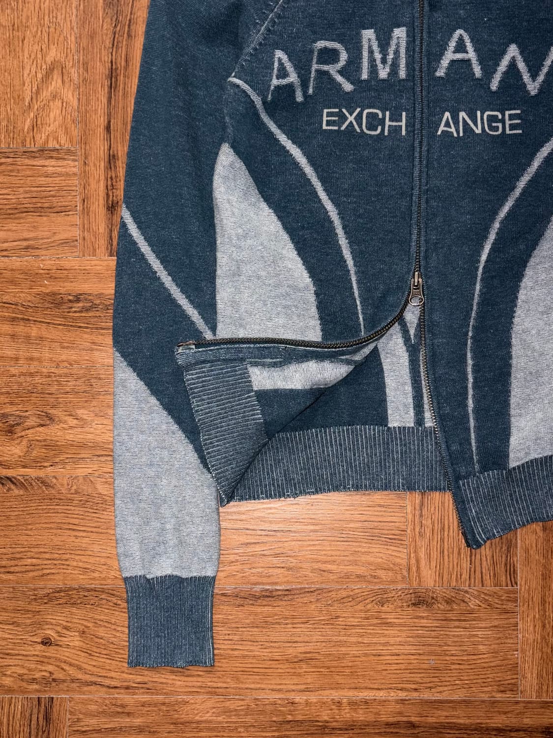 아르마니 익스체인지 니트집업 상품이미지4