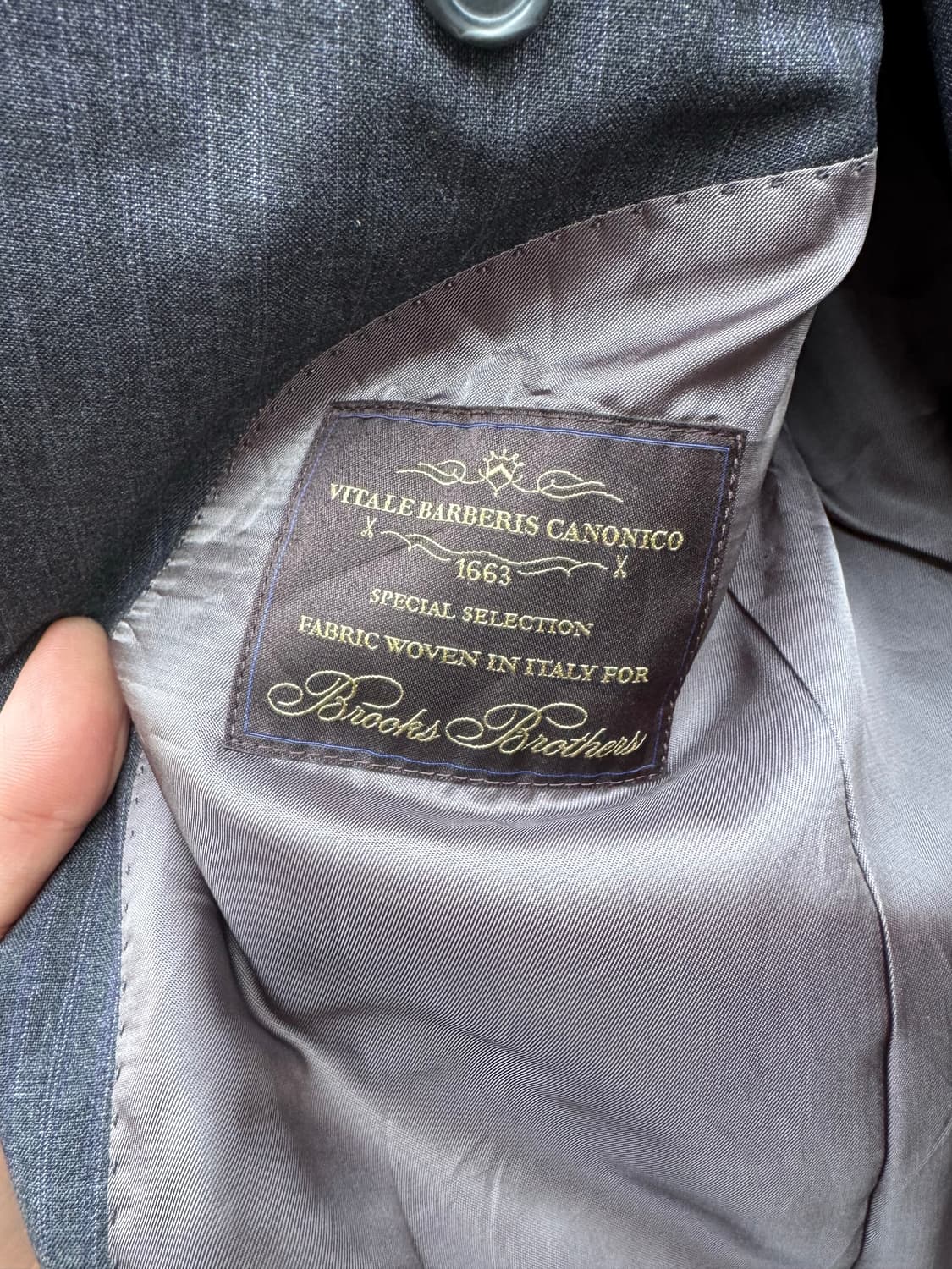 브룩스브라더스 3피스 스트라이프 수트 셋업 상품이미지4