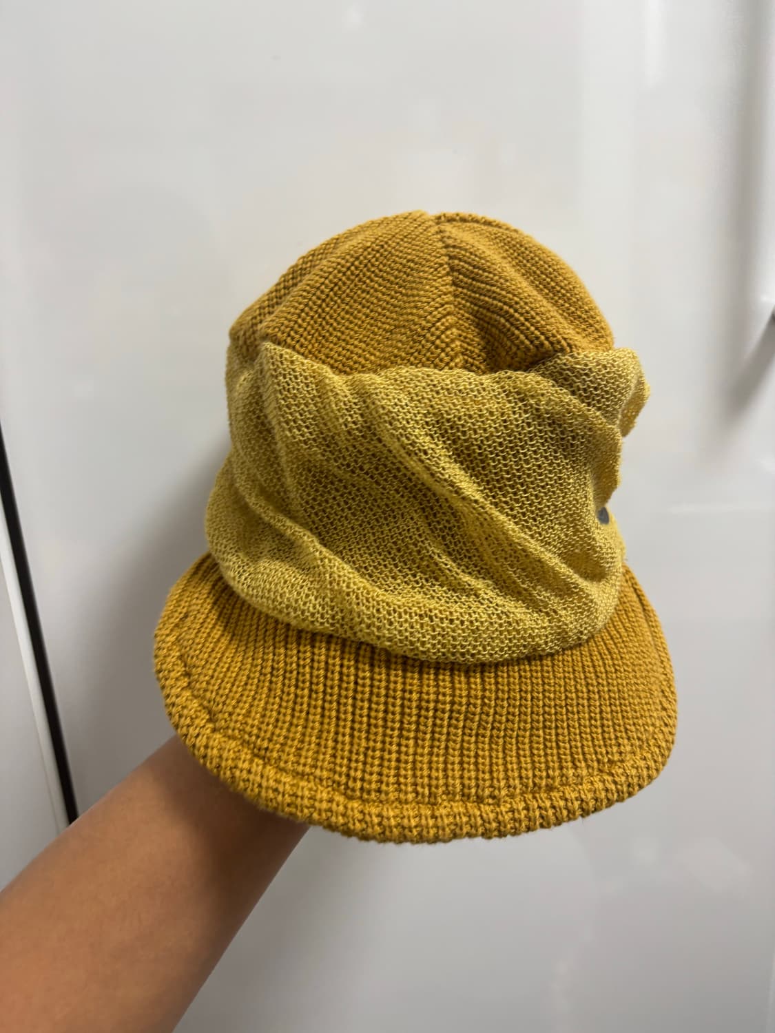 Ca4la 니트 드레이프 캡 상품이미지3