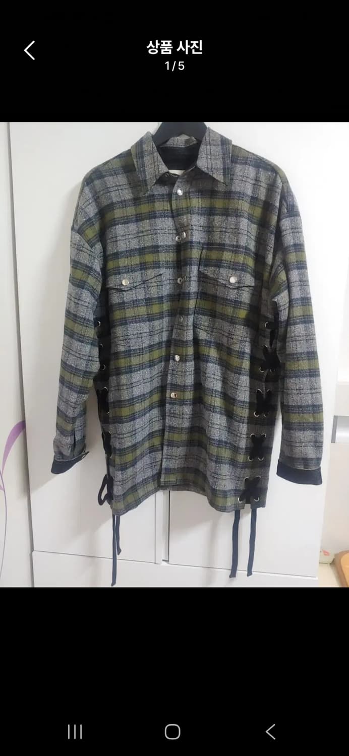 페이스 커넥션 셔츠 (XS) 상품이미지1