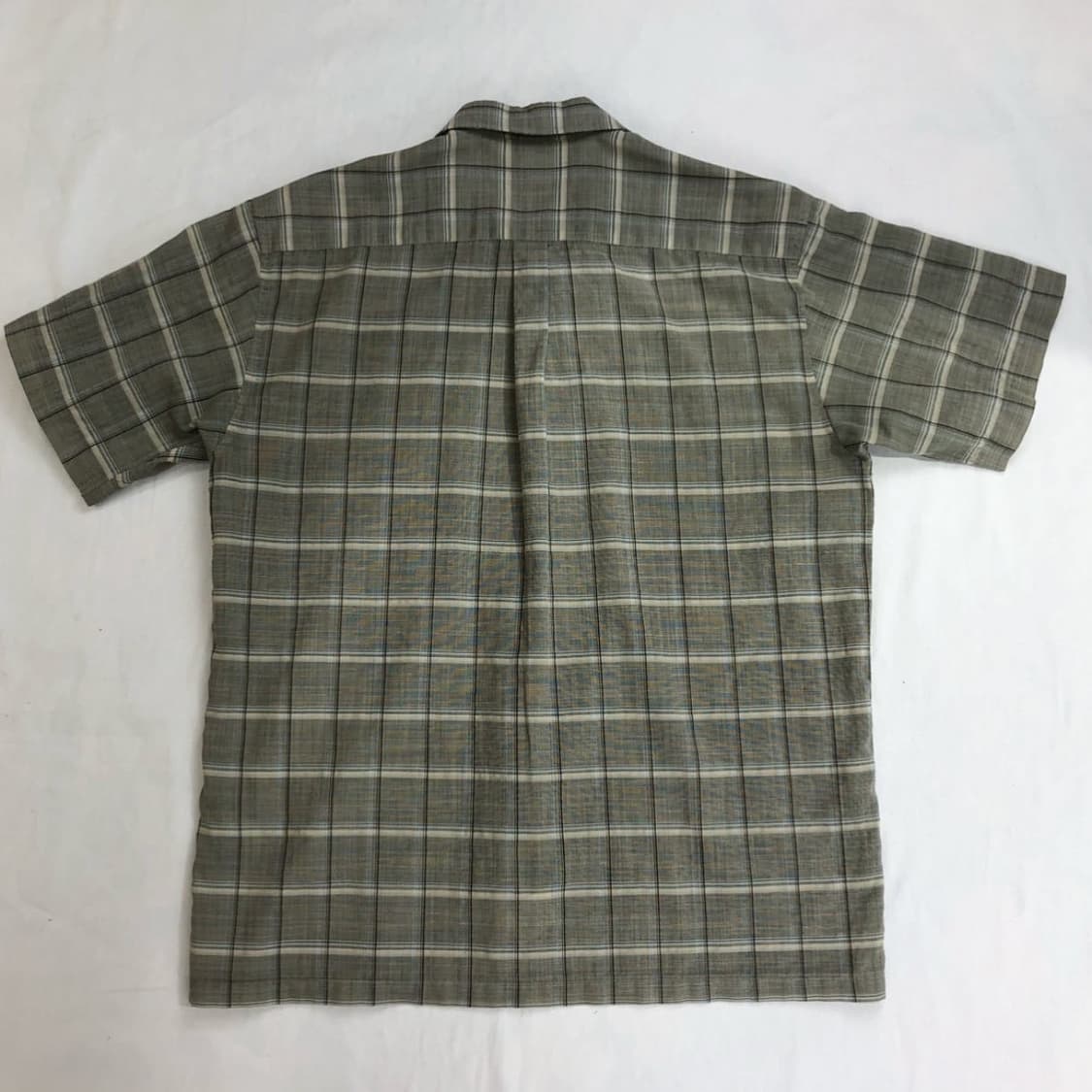 발망 체크 반팔셔츠 상품이미지2