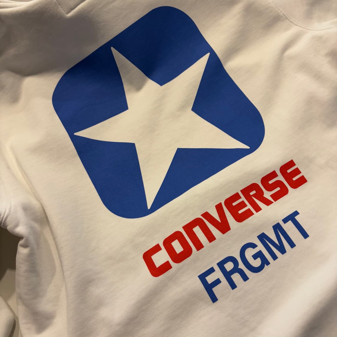 [L] 컨버스 프라그먼트 FRGMT 후드티 화이트 D303 상품이미지9