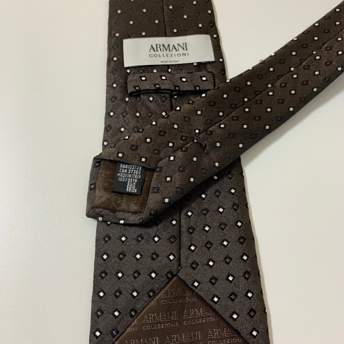 알마니(ARMANI) 명품넥타이 정장클래식타이 8.7cm A+등급 상품이미지8