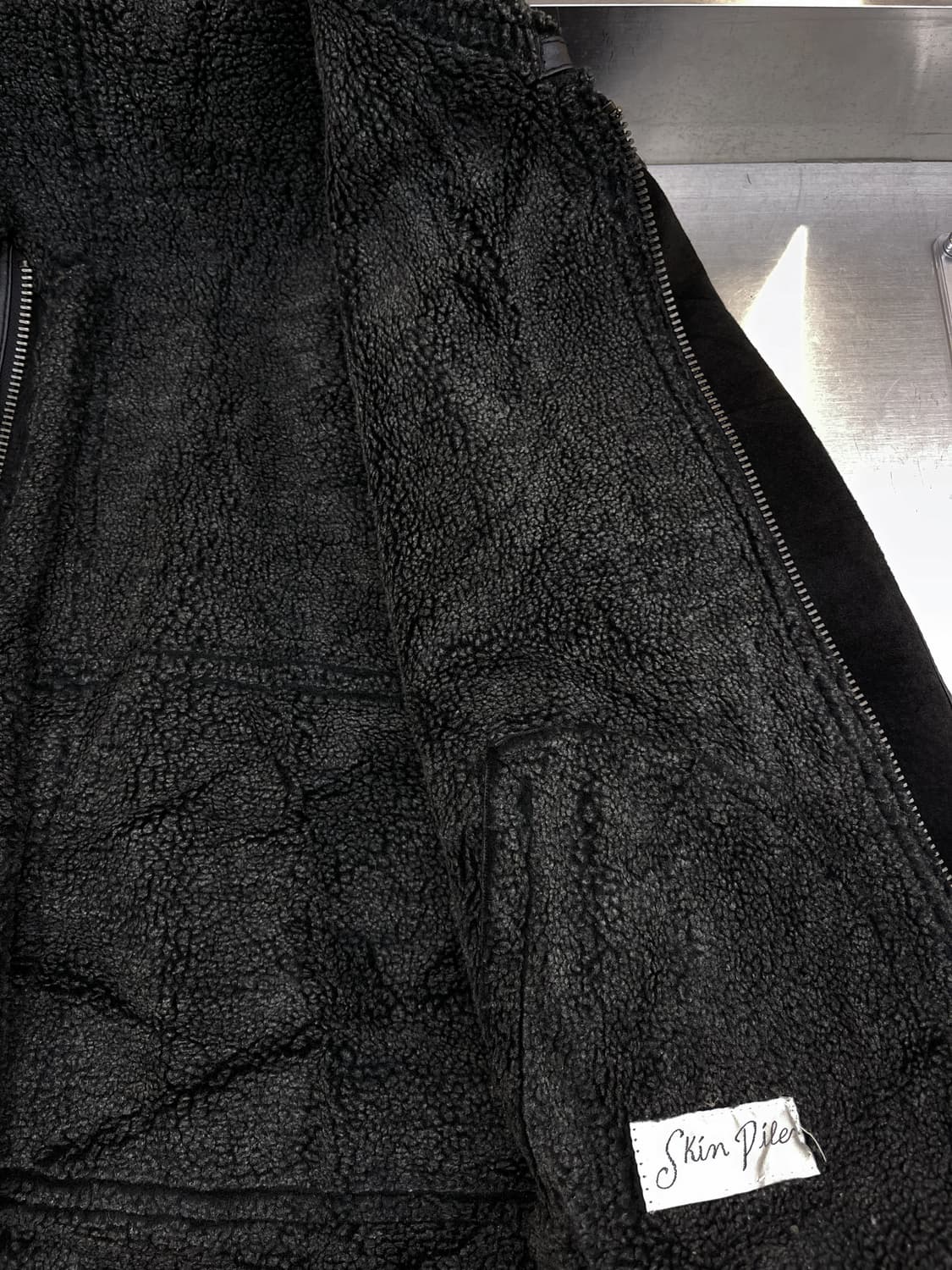 Skin Piler 90s U.S.A.F 타입 B-3 무스탕 상품이미지8