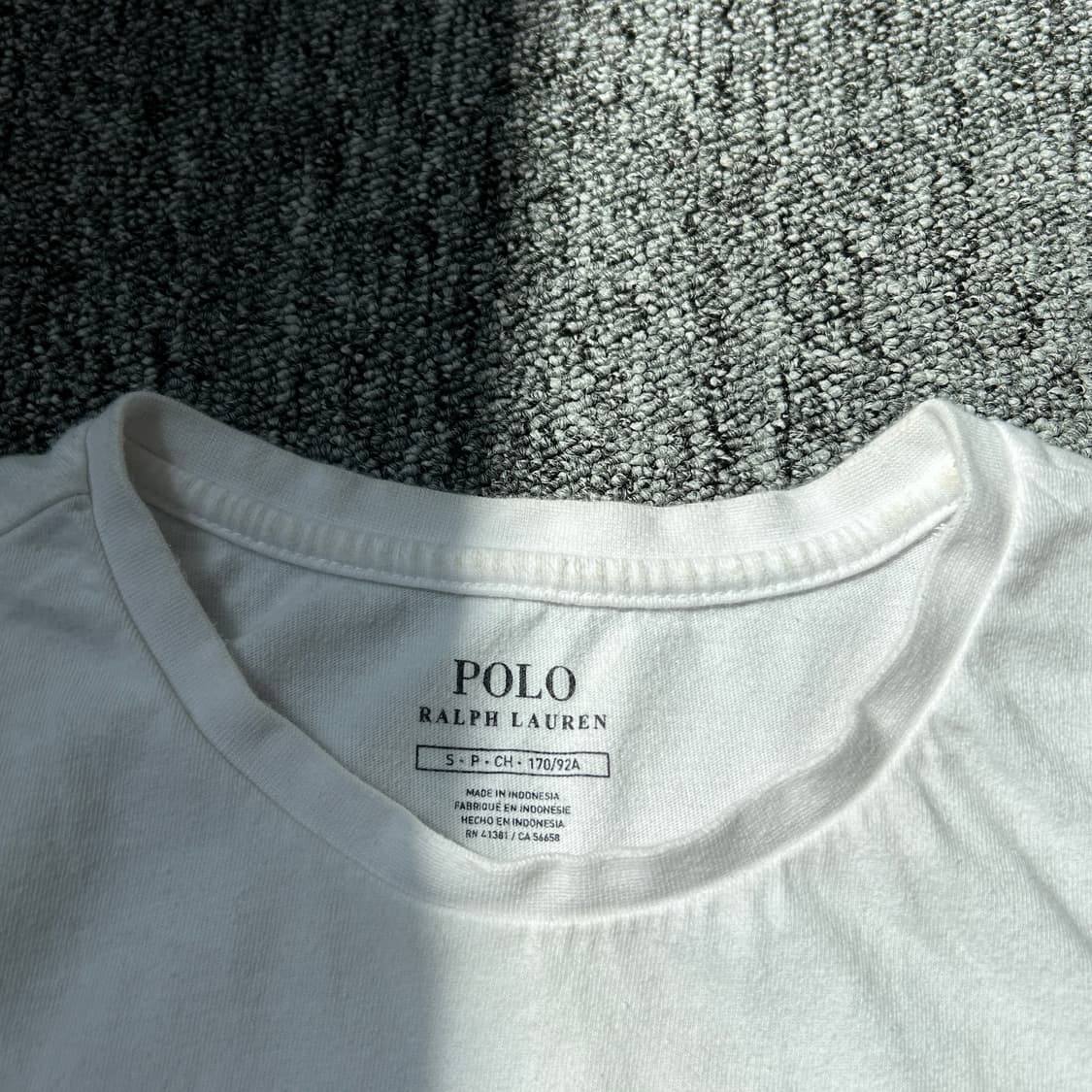 폴로 랄프로렌 화이트 반팔티셔츠 상품이미지4