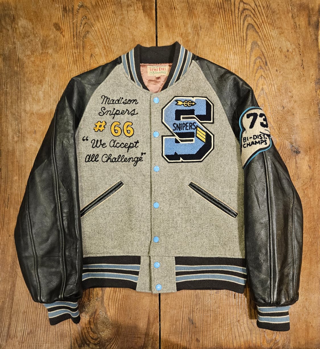 슈가케인 스타일 아이즈 스타디움 자켓 상품이미지1