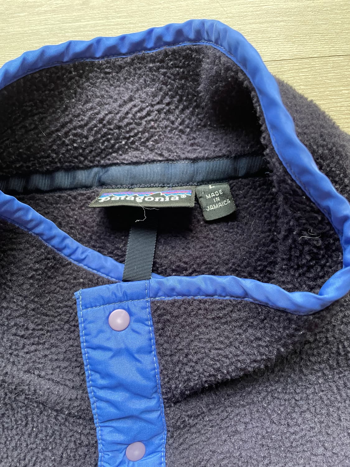 90s 파타고니아 신칠라 네이비 블루 rare 빈티지 상품이미지3