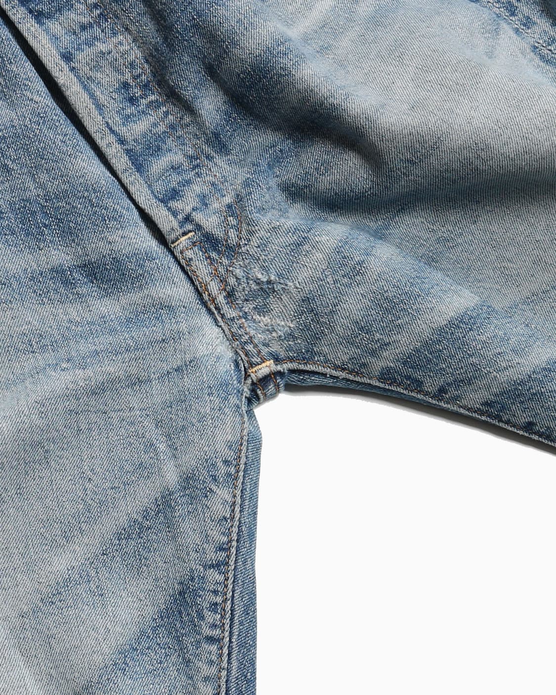 웨어하우스 1101 셀비지데님팬츠 리페어 상품이미지4