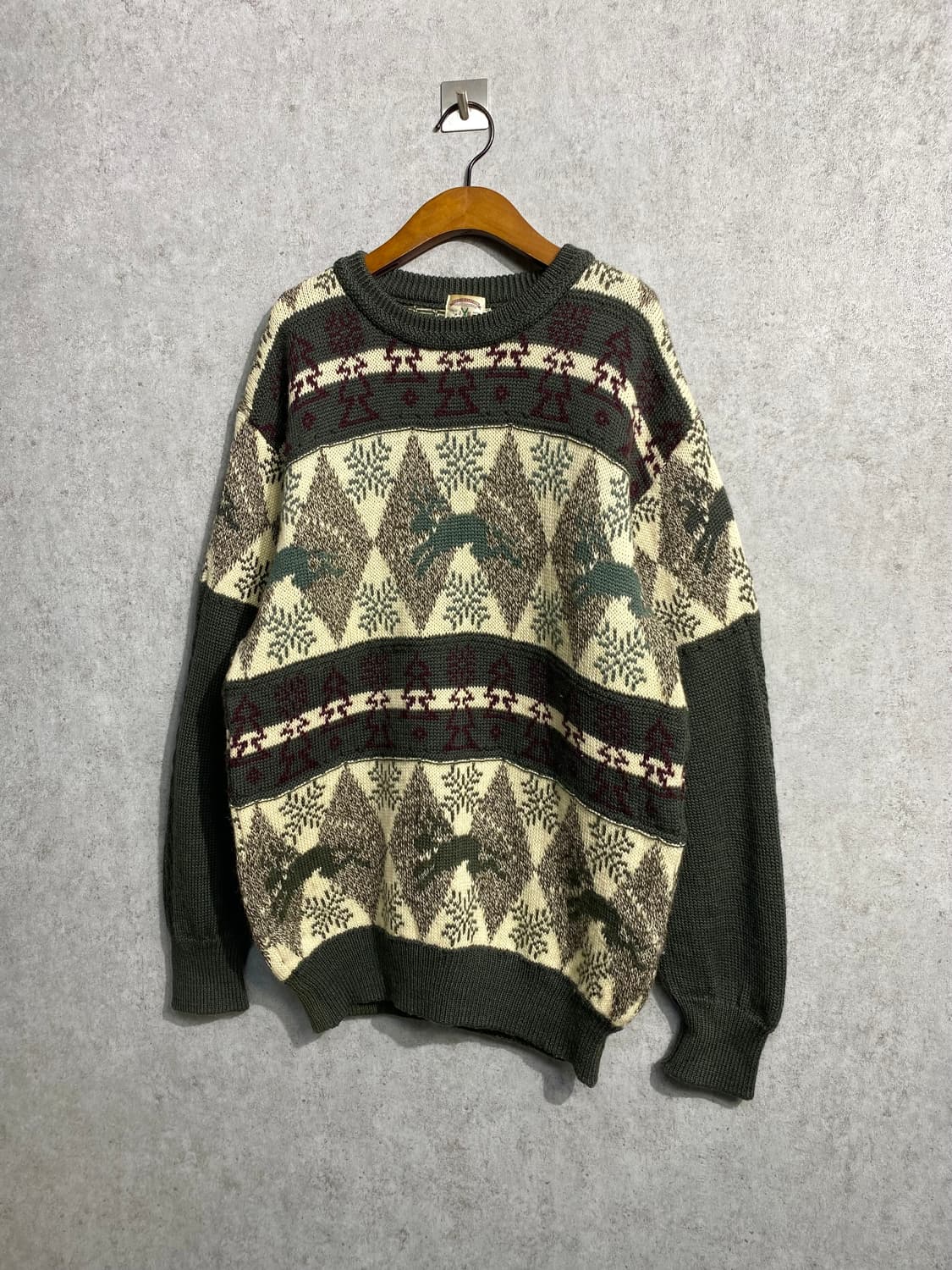 [L] JOHN HENRY 존 헨리 빈티지 울 스웨터 상품이미지6