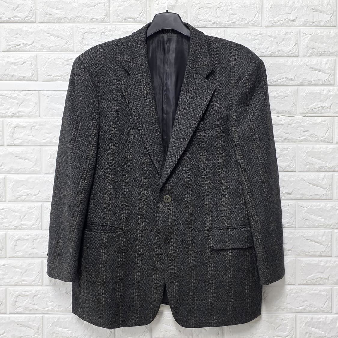 택포// 닥스 캐시미어 헤링본 블레이저 L 상품이미지1