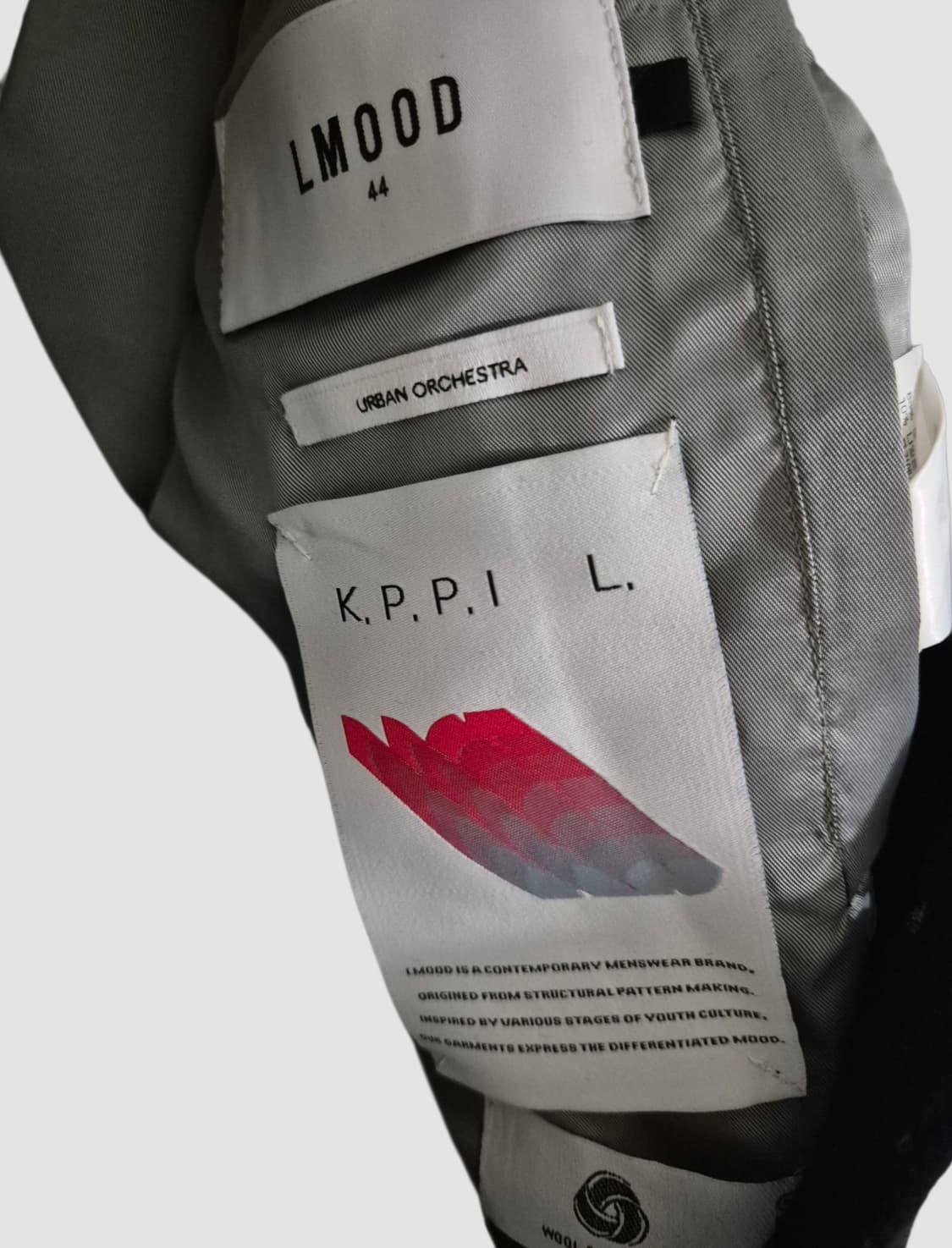 [100~105]엘무드 겨울 울 블레이저 자켓 상품이미지4