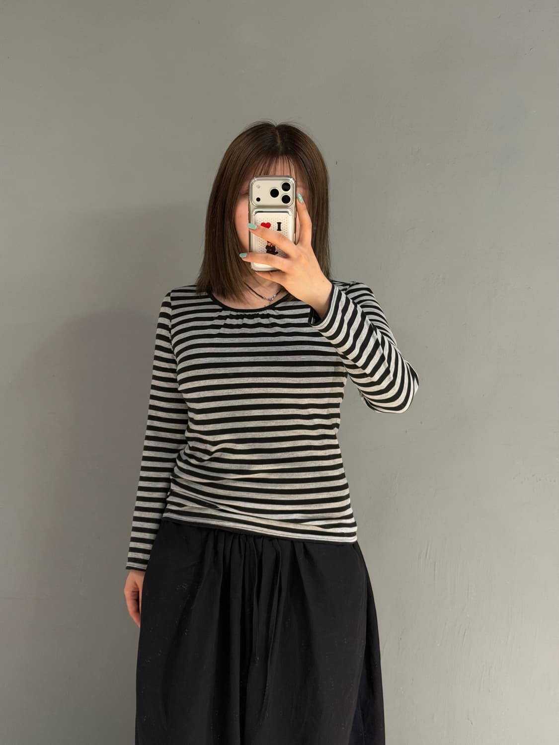 stripe pattern long sleeve 상품이미지2