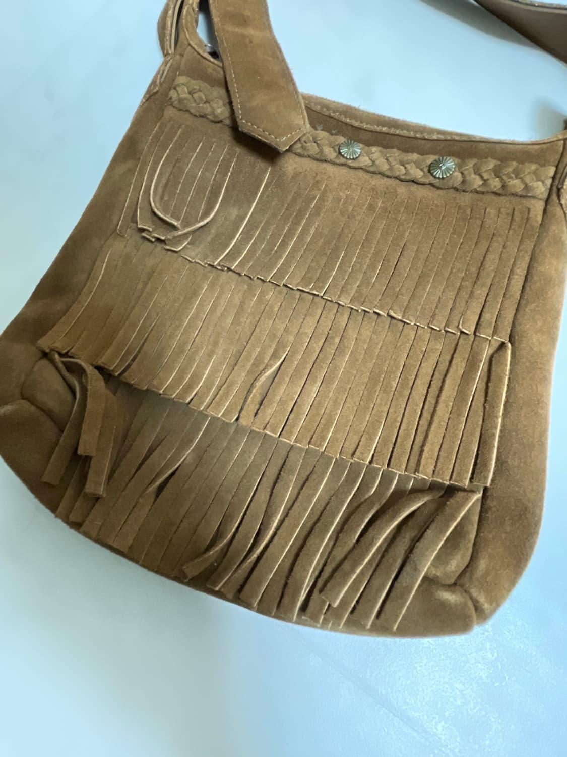 마지막 재고💙 Square fringe bag 상품이미지3