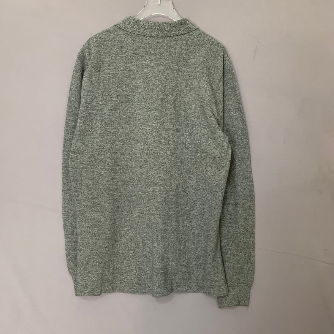 L 폴로랄프로렌 커스텀핏 차콜 PK 긴팔 카라티 상품이미지2