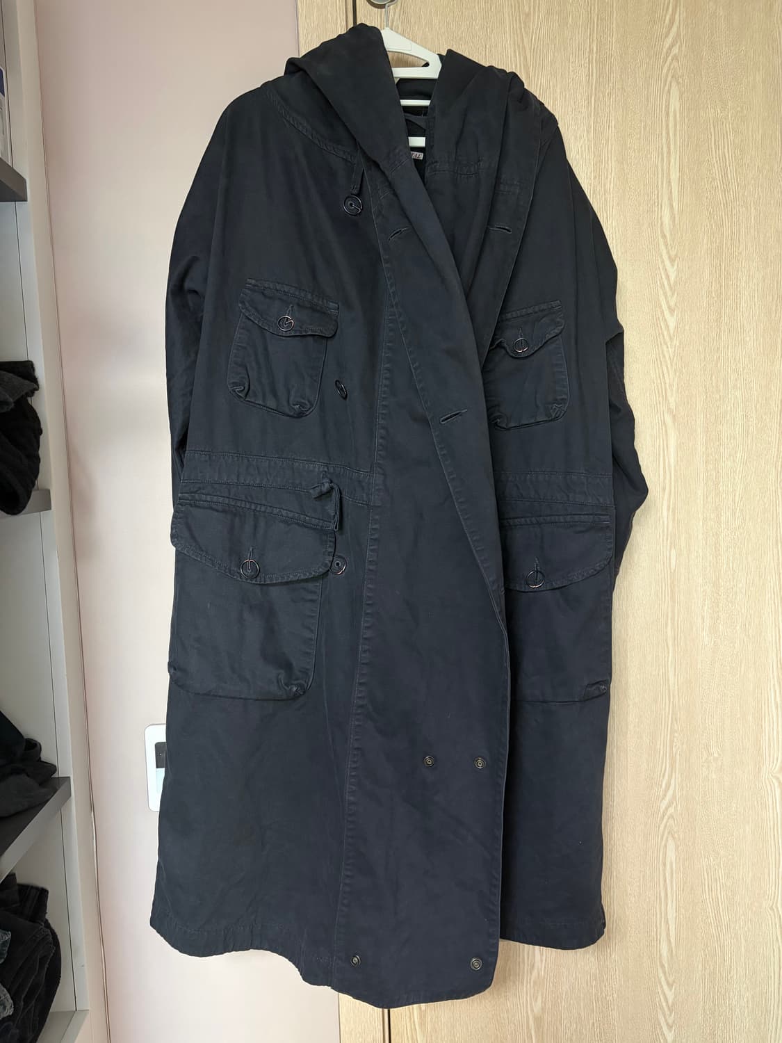 캐피탈 링코트 블랙 롱버전 [1] 상품이미지2