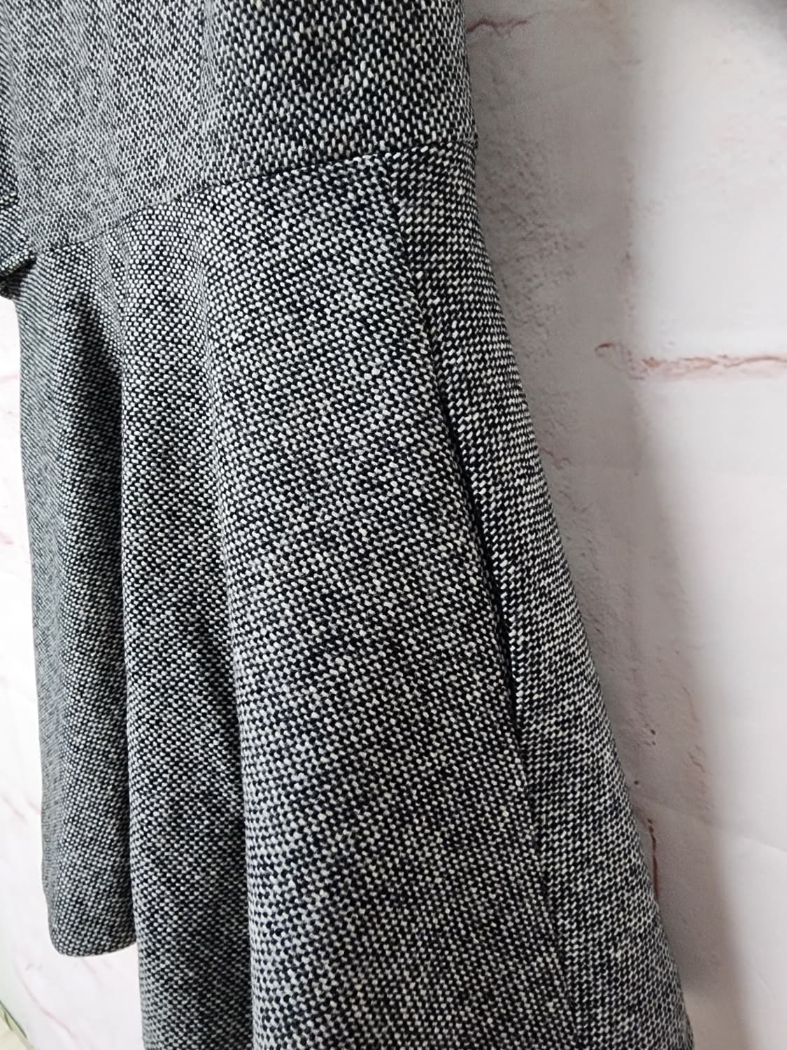 cos 트위드 미니랩 스타일 플레어 미디 원피스 상품이미지10