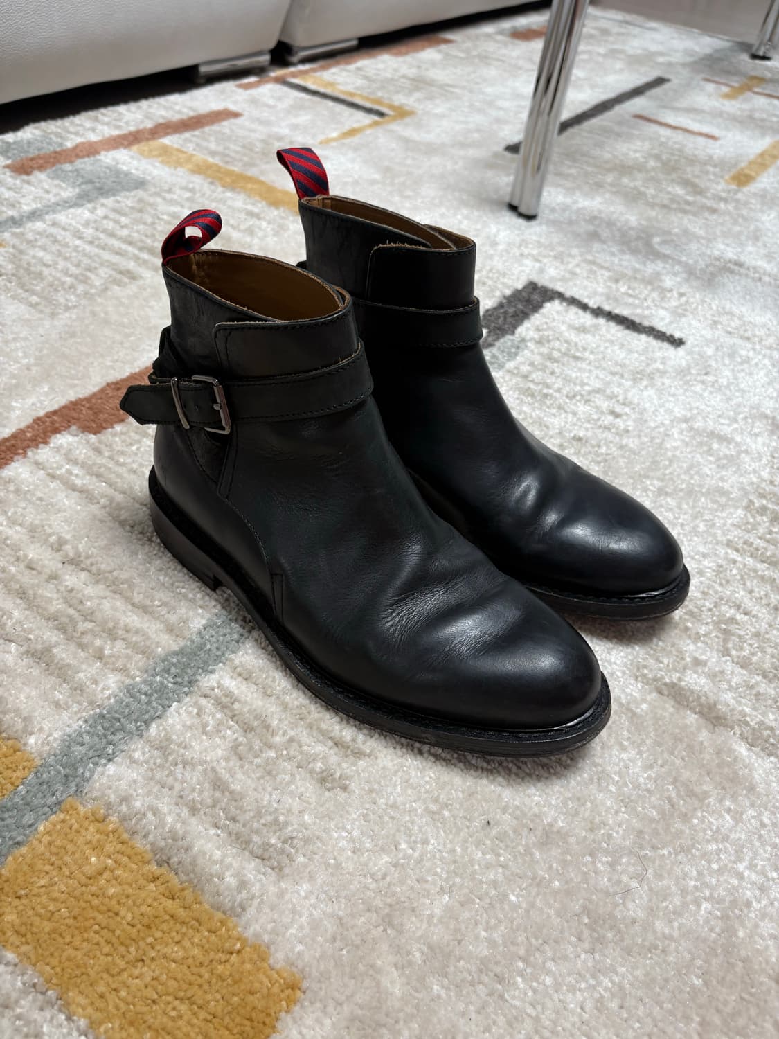 폴로 랄프로렌 버클 부츠 7.5 (255) 상품이미지1