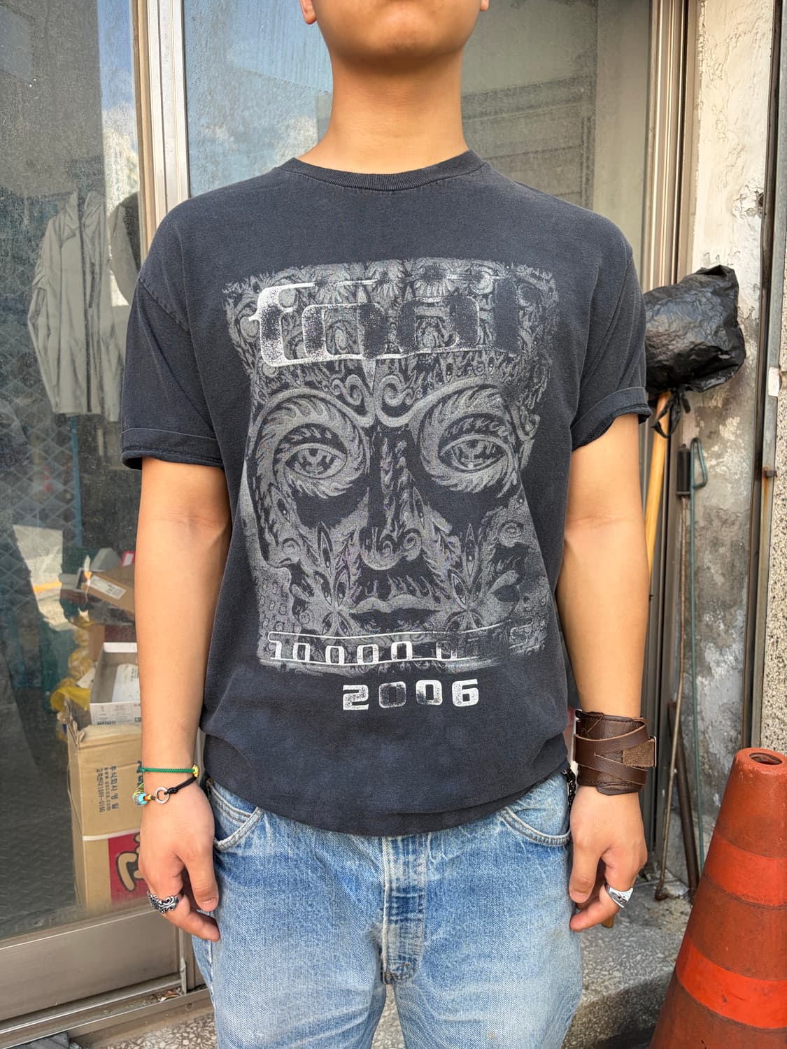 00‘s Tool band 10,000 Days triple face T 상품이미지3