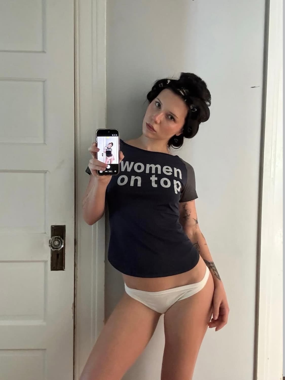 네이비 톱 상품이미지2