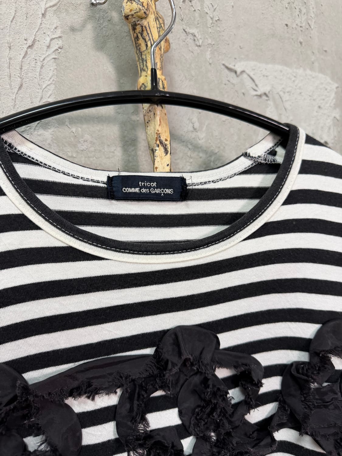 tricot CommedesGarcons Stripe Ruffle top 상품이미지3