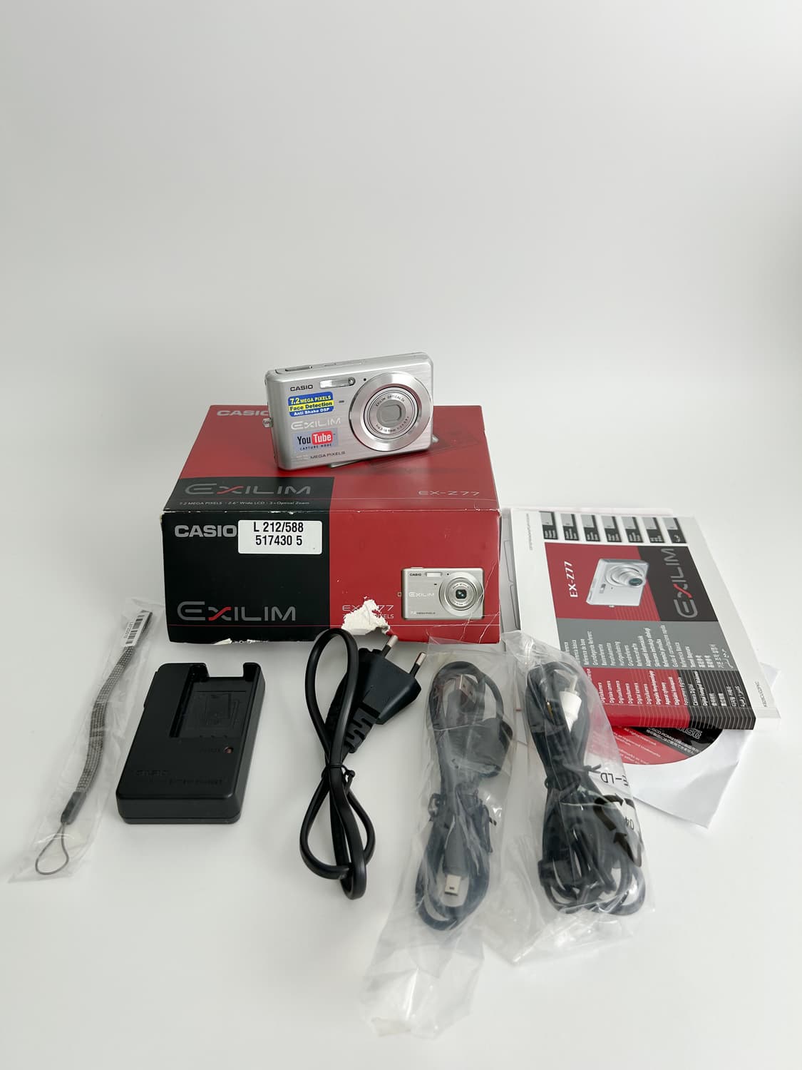 휘뚜루마뚜루!) 카시오 엑슬림 z77 Exilim 빈티지 디카 상품이미지2