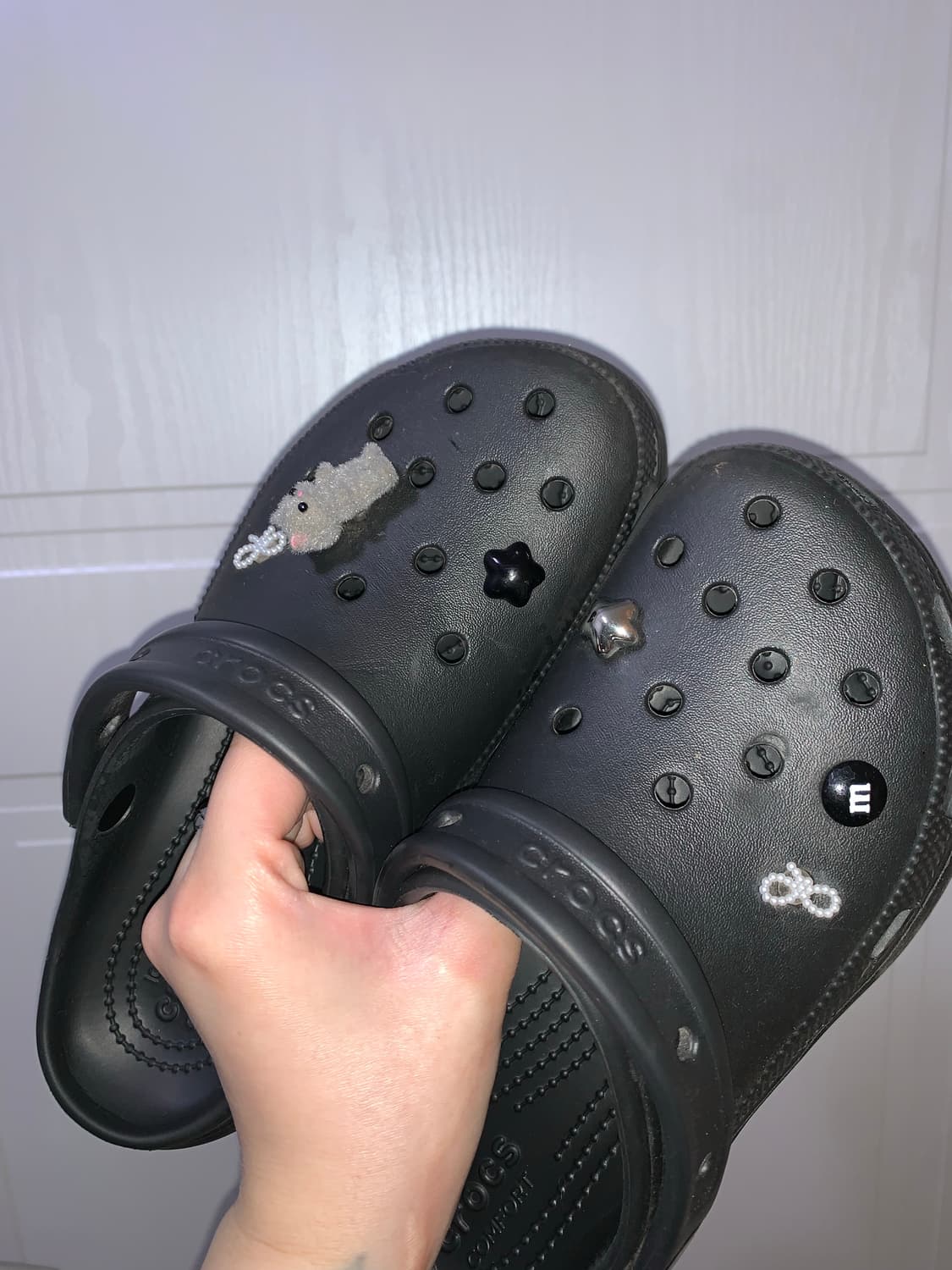 크록스 블랙 w8 상품이미지2