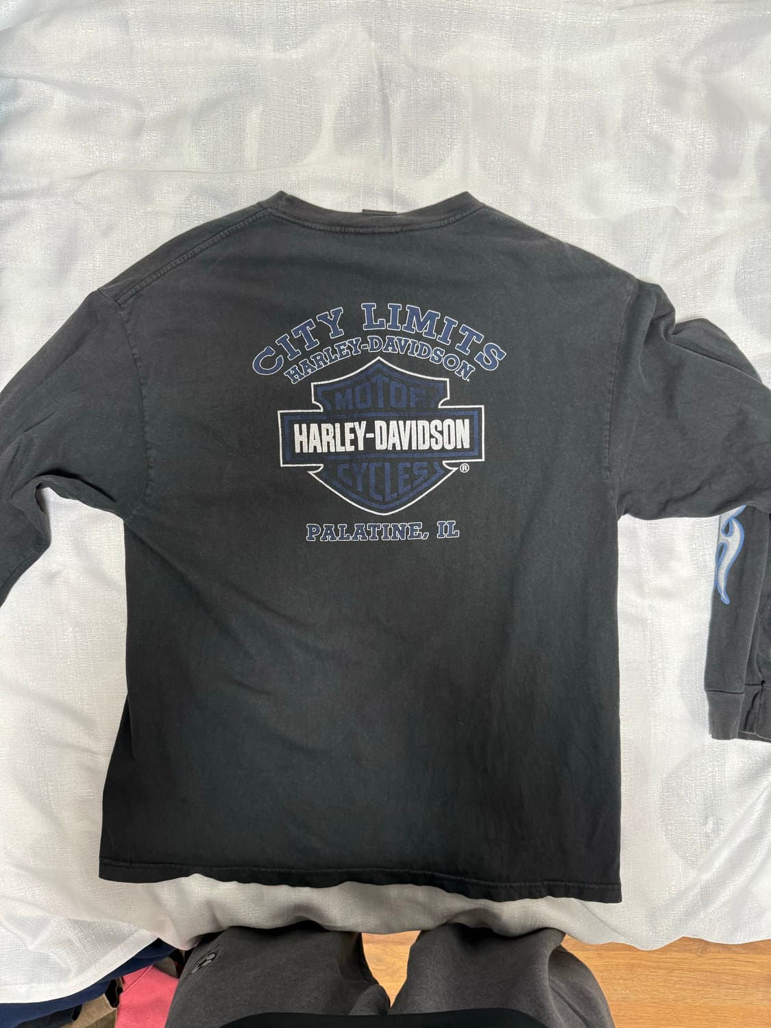 00s 할리 롱슬리브 블루 플레임 상품이미지2