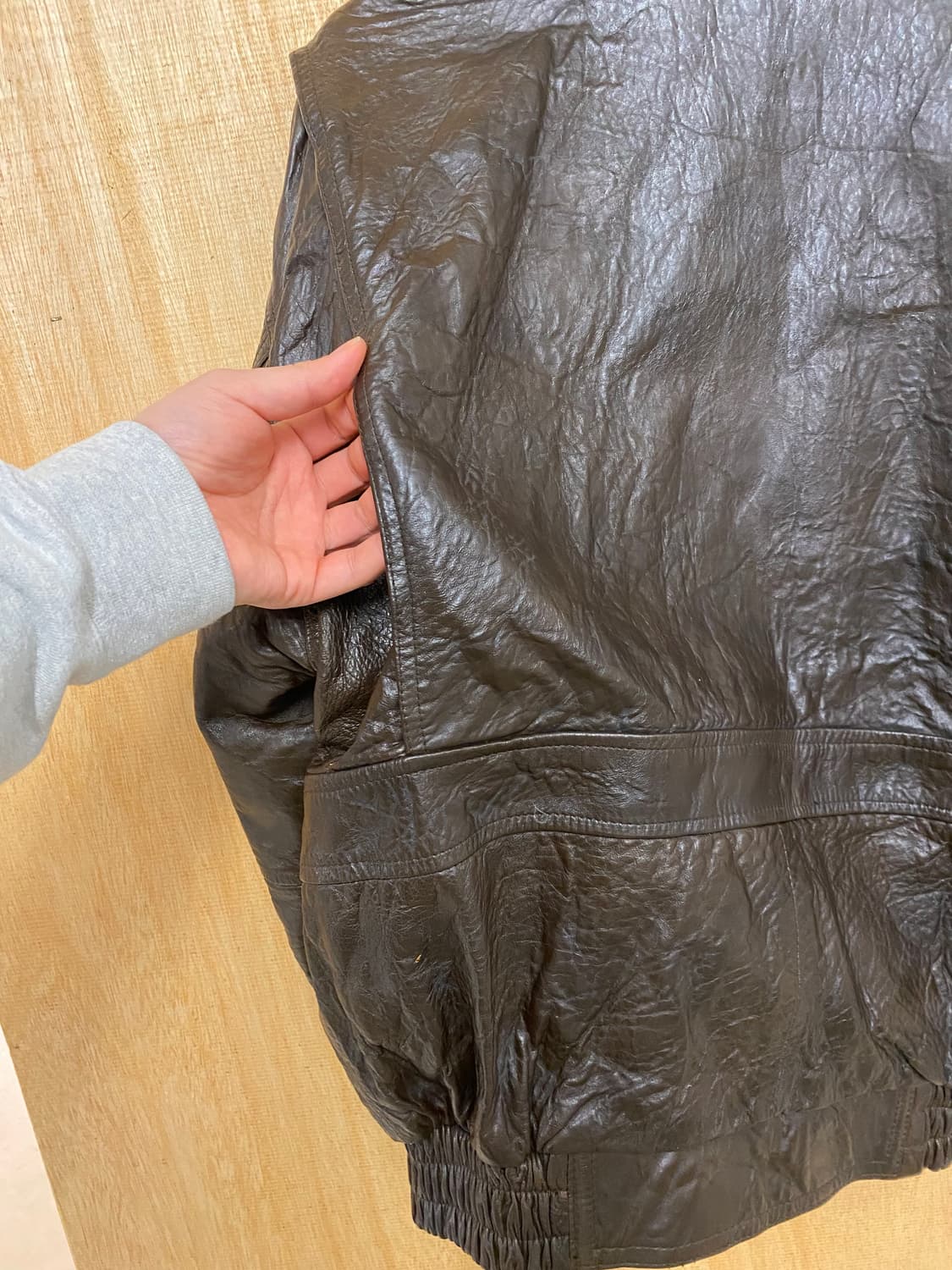 VTG G-1 leather flight jacket 플라이트 레더 자켓 상품이미지8