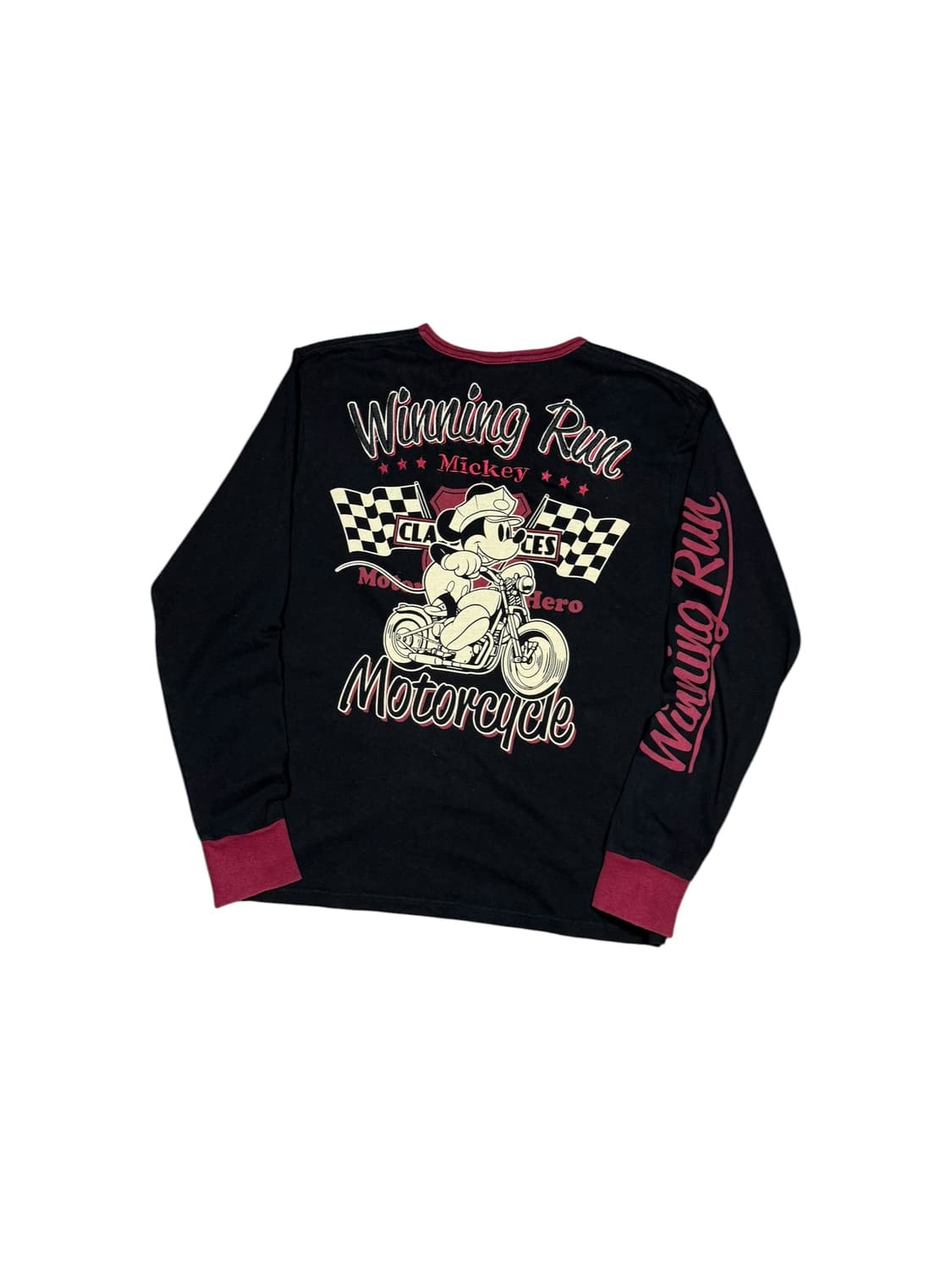 Disney 디즈니 미키마우스 모터사이클 롱슬리브 상품이미지1