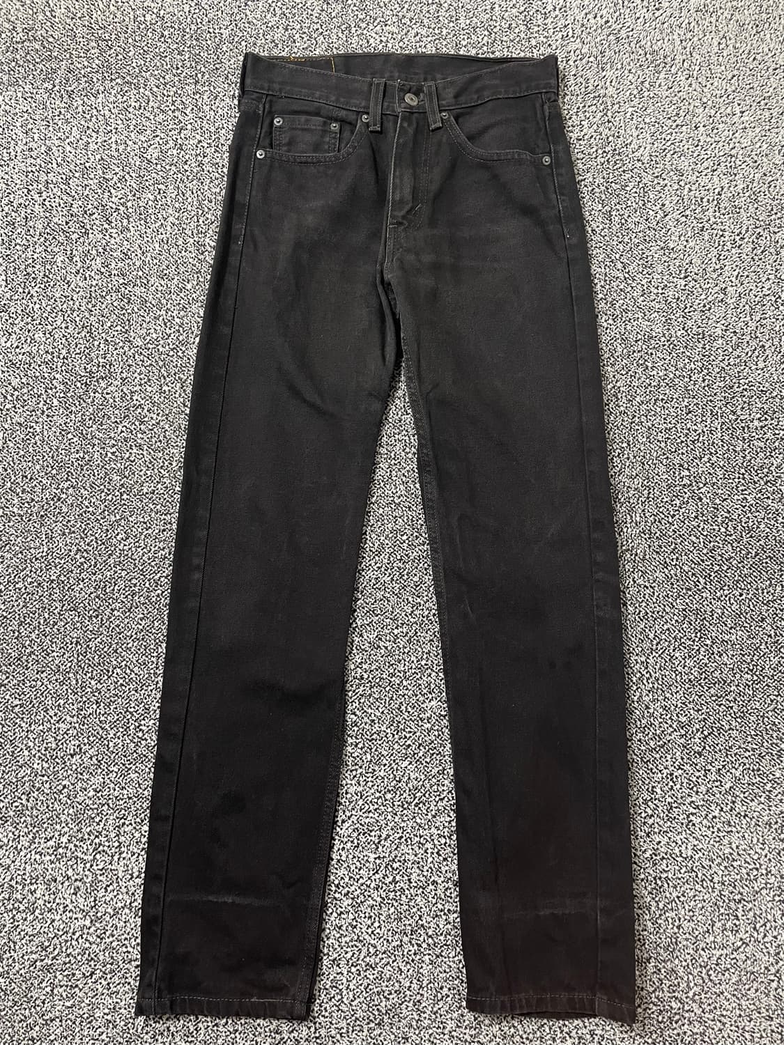 빈티지9. 리바이스 505 흑청 스트레이트핏 청바지 상품이미지1